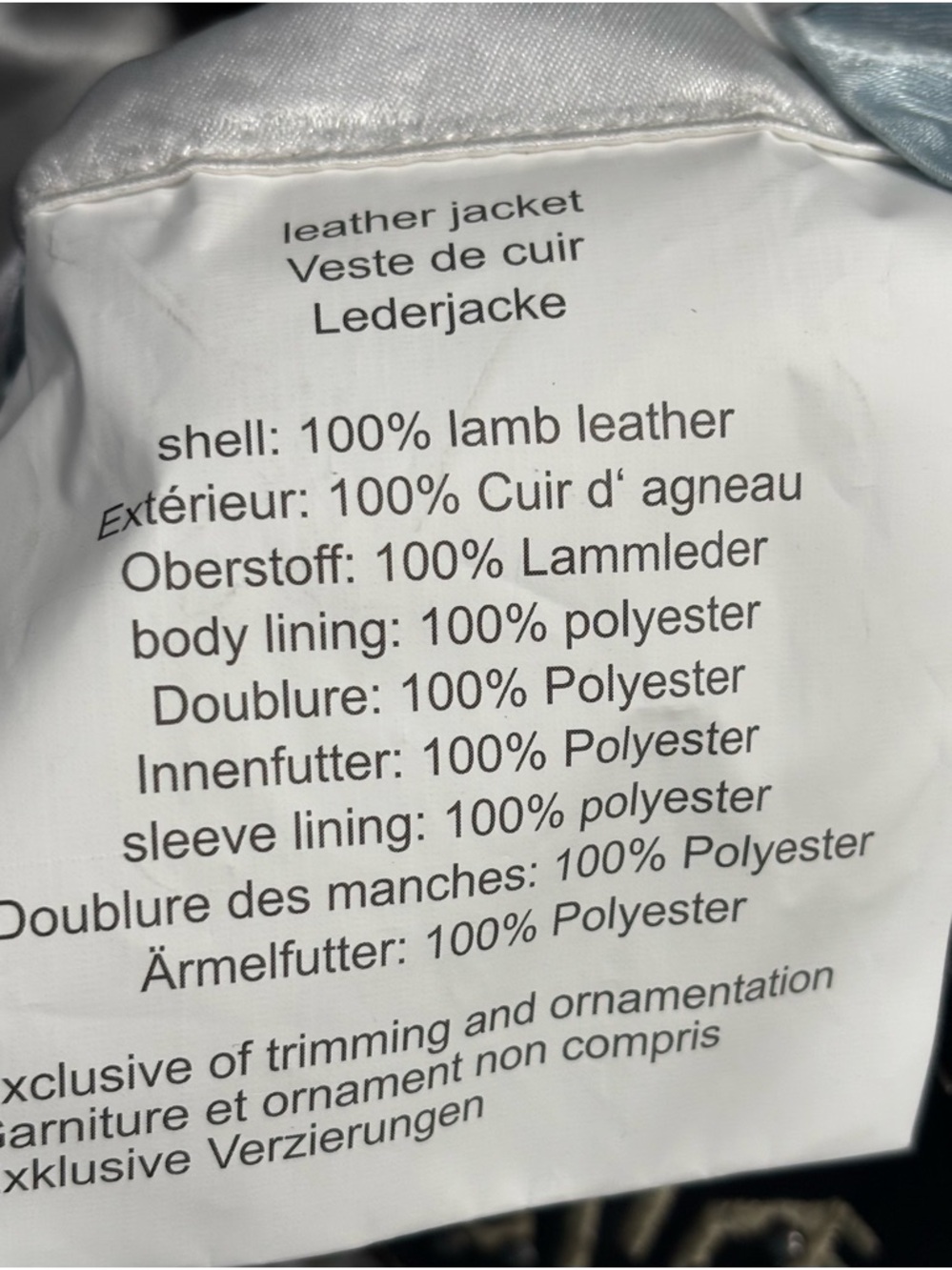 Free People Mauritius Francy Fringe Leather Jacket  NWT Size 9/10 Sold Out - Picture 10 of 16